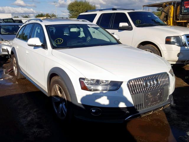 WA19FAFL0DA146065 - 2013 AUDI A4 ALLROAD WHITE photo 1