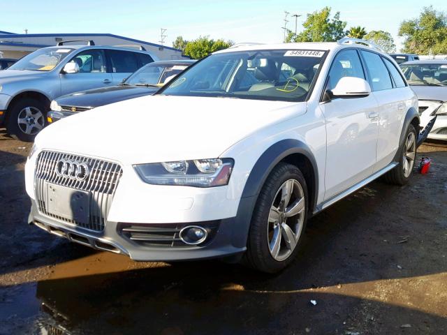 WA19FAFL0DA146065 - 2013 AUDI A4 ALLROAD WHITE photo 2