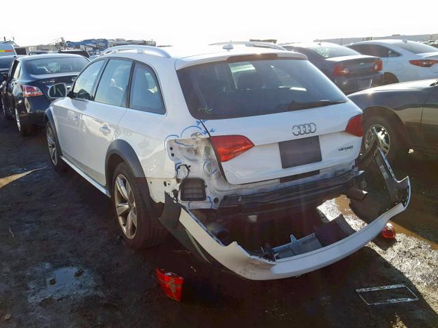 WA19FAFL0DA146065 - 2013 AUDI A4 ALLROAD WHITE photo 3