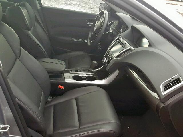 19UUB1F55JA003137 - 2018 ACURA TLX TECH SILVER photo 5