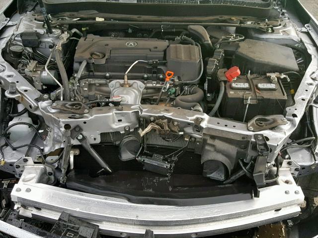 19UUB1F55JA003137 - 2018 ACURA TLX TECH SILVER photo 7