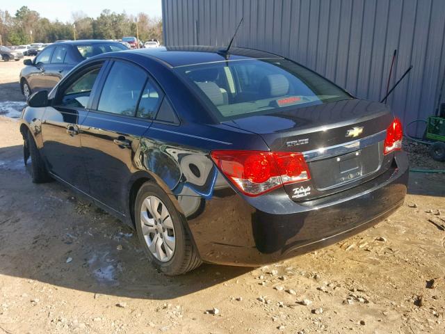 1G1PA5SH0E7192085 - 2014 CHEVROLET CRUZE LS BLACK photo 3