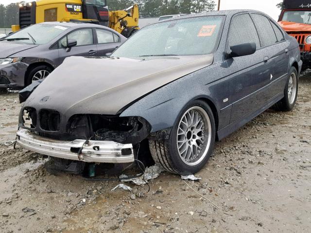 WBADN63481GM70352 - 2001 BMW 540 I AUTO BLACK photo 2