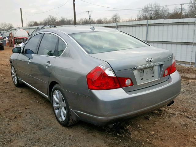 JNKAY01F76M255647 - 2006 INFINITI M35 BASE GRAY photo 3