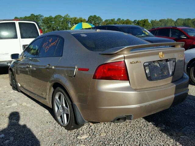 19UUA66246A064640 - 2006 ACURA 3.2TL GOLD photo 3