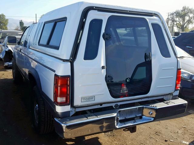 1B7GG23Y6SS312564 - 1995 DODGE DAKOTA WHITE photo 3