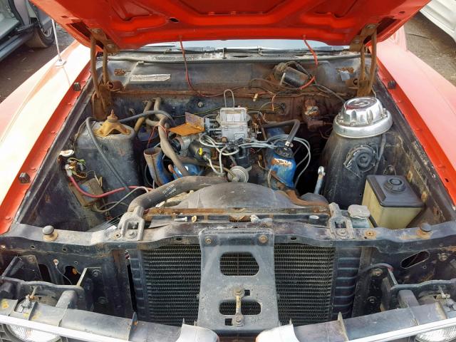 1H37F128707 - 1971 FORD TORINO GT RED photo 7