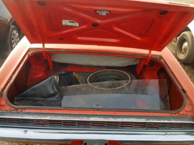 1H37F128707 - 1971 FORD TORINO GT RED photo 9