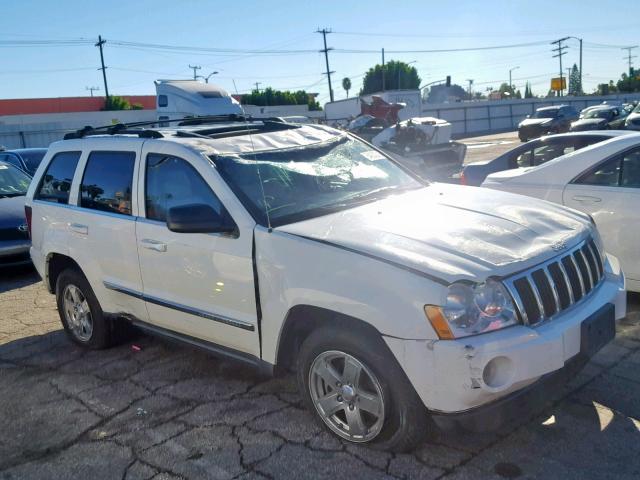 1J8HR58N87C590035 - 2007 JEEP GRAND CHER WHITE photo 1