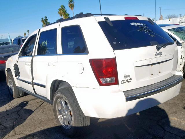 1J8HR58N87C590035 - 2007 JEEP GRAND CHER WHITE photo 3