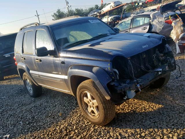 1J4GL58K32W224561 - 2002 JEEP LIBERTY LI BLUE photo 1