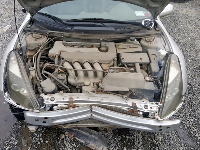 JTDDY32T6Y0012717 - 2000 TOYOTA CELICA SILVER photo 7