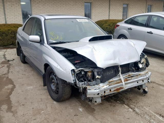 JF1GD29664G503363 - 2004 SUBARU IMPREZA WR SILVER photo 1