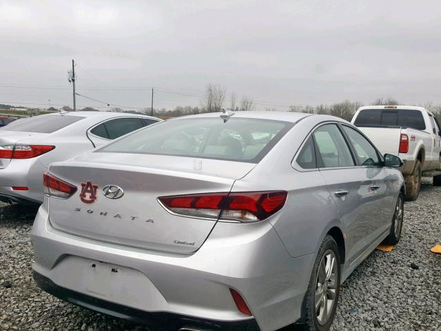 5NPE34AFXJH672515 - 2018 HYUNDAI SONATA SPO GRAY photo 4