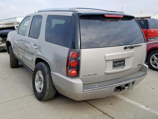 1GKFK63847J280331 - 2007 GMC YUKON DENA SILVER photo 3