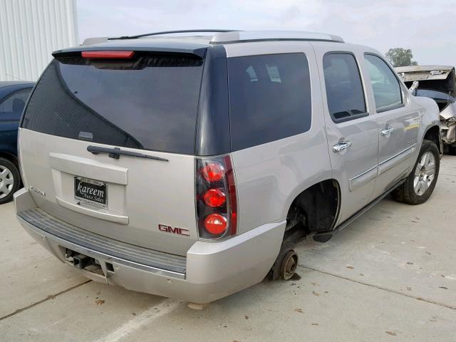 1GKFK63847J280331 - 2007 GMC YUKON DENA SILVER photo 4