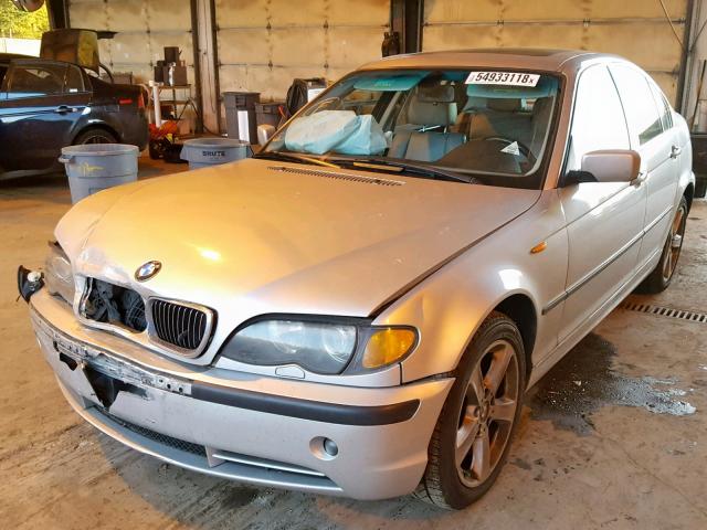 WBAEW53475PN38674 - 2005 BMW 330 XI SILVER photo 2