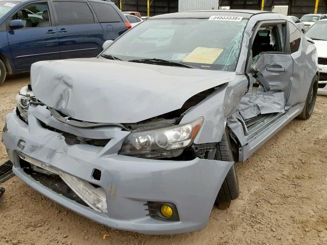 JTKJF5C73C3040688 - 2012 TOYOTA SCION TC 灰色 照片 2
