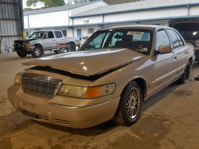 2MEFM74W8WX643503 - 1998 MERCURY GRAND MARQ TAN photo 2