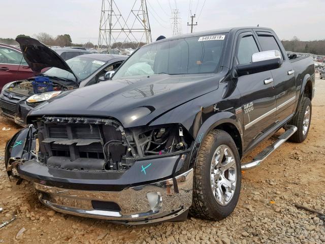 1C6RR7NT4DS709752 - 2013 RAM 1500 LARAM BLACK photo 2