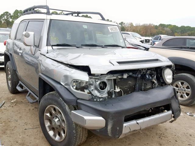 JTEBU4BF8BK113493 - 2011 TOYOTA FJ CRUISER GRAY photo 1