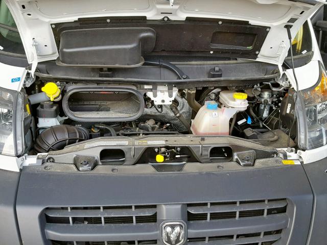 3C6TRVBGXJE139868 - 2018 RAM PROMASTER 白色 照片 7