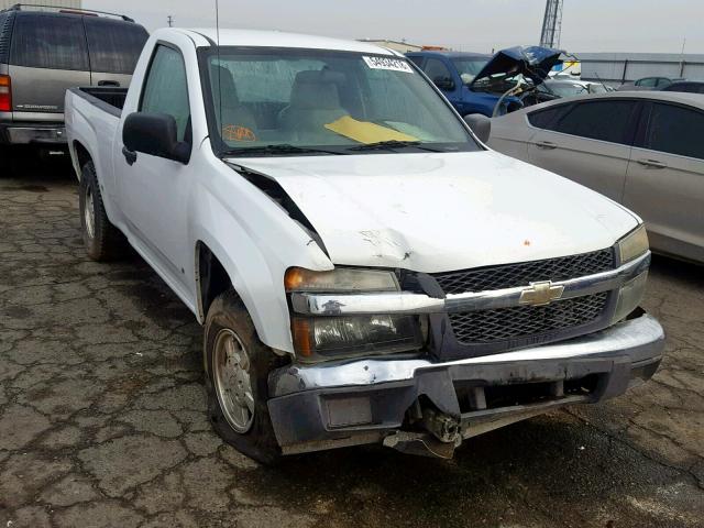 1GCCS148568187596 - 2006 CHEVROLET COLORADO WHITE photo 1