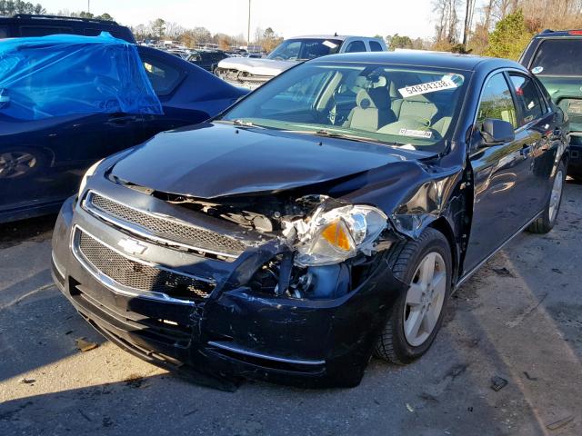 1G1ZG57B18F176077 - 2008 CHEVROLET MALIBU LS BLACK photo 2