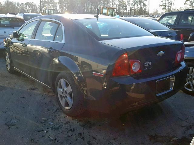 1G1ZG57B18F176077 - 2008 CHEVROLET MALIBU LS BLACK photo 3
