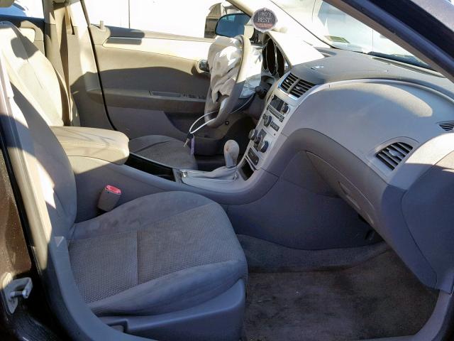 1G1ZG57B18F176077 - 2008 CHEVROLET MALIBU LS BLACK photo 5