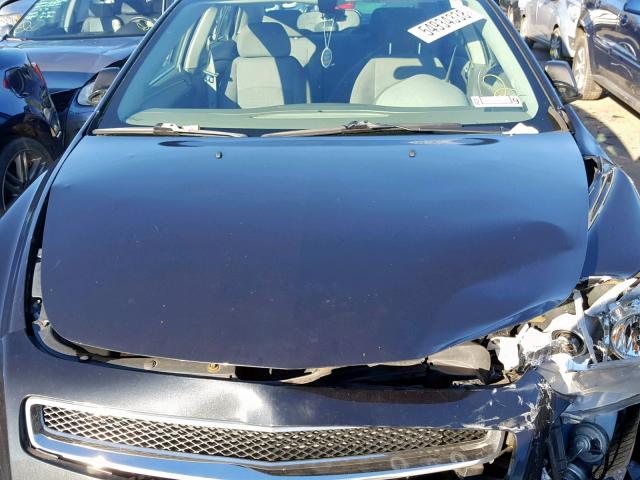 1G1ZG57B18F176077 - 2008 CHEVROLET MALIBU LS BLACK photo 7