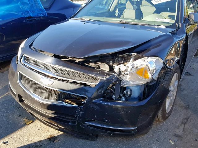 1G1ZG57B18F176077 - 2008 CHEVROLET MALIBU LS BLACK photo 9