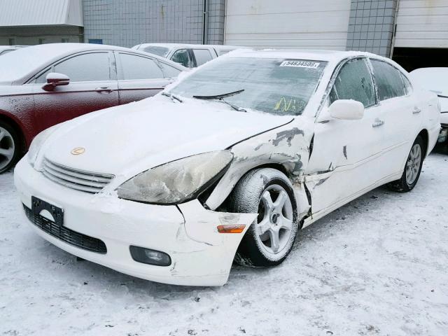 JTHBF30G930108349 - 2003 LEXUS ES 300 WHITE photo 2