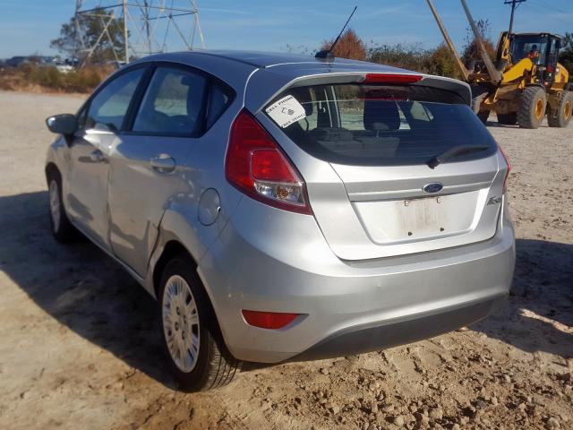 3FADP4TJXGM136349 - 2016 FORD FIESTA S SILVER photo 3