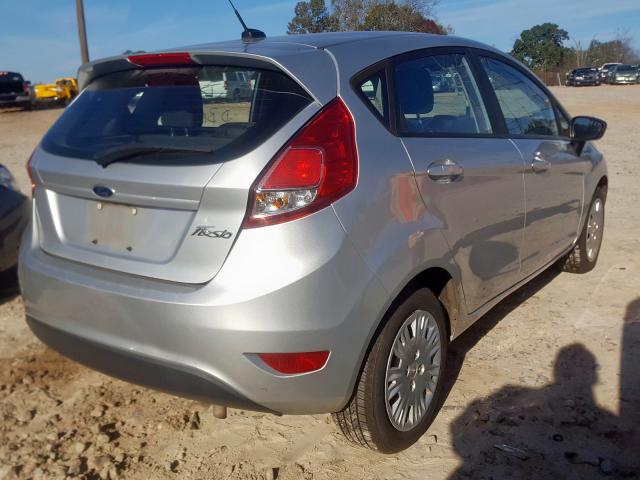 3FADP4TJXGM136349 - 2016 FORD FIESTA S SILVER photo 4