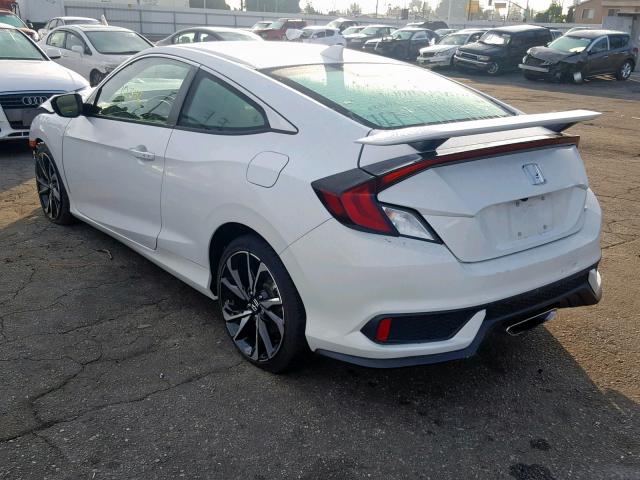 2HGFC3A51HH754384 - 2017 HONDA CIVIC SI WHITE photo 3