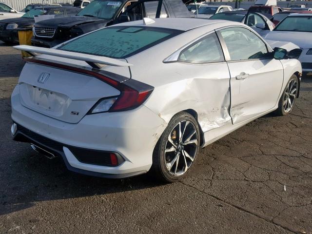 2HGFC3A51HH754384 - 2017 HONDA CIVIC SI WHITE photo 4