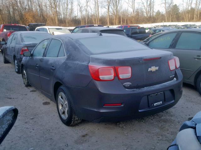 1G11B5SA5DF242845 - 2013 CHEVROLET MALIBU LS Grau Foto 3