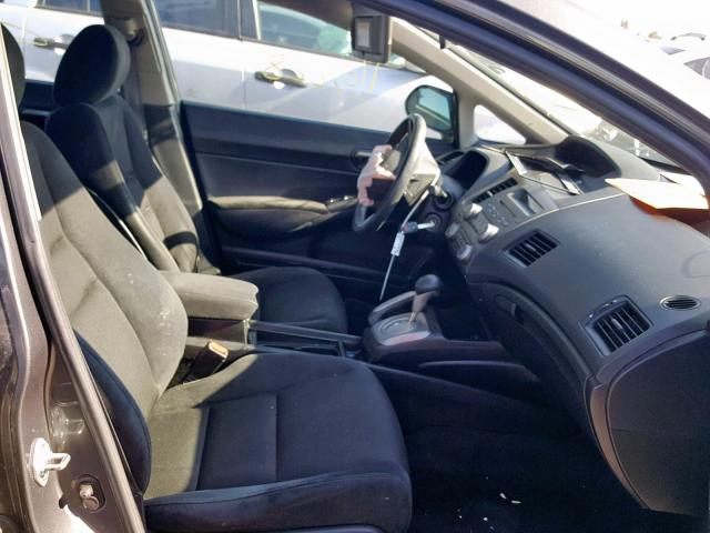 2HGFA1F64BH513874 - 2011 HONDA CIVIC LX-S Grau Foto 5