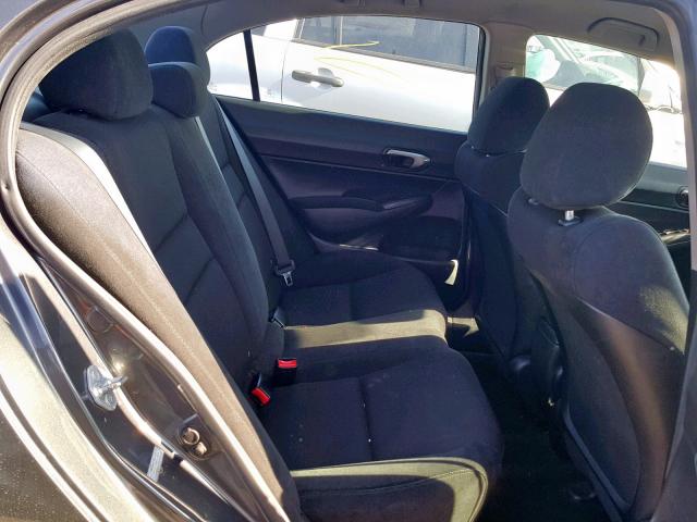 2HGFA1F64BH513874 - 2011 HONDA CIVIC LX-S Grau Foto 6