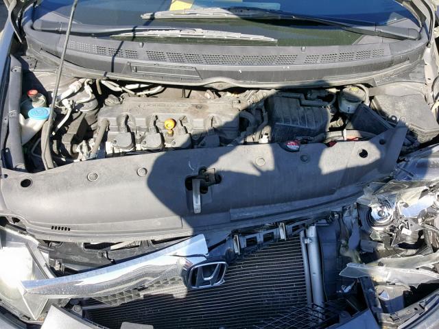 2HGFA1F64BH513874 - 2011 HONDA CIVIC LX-S Grau Foto 7