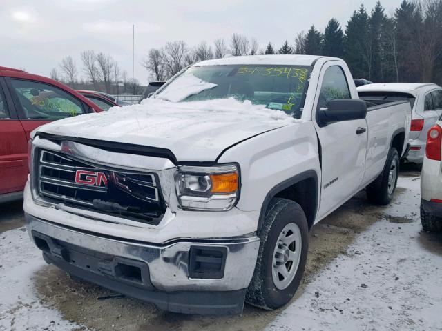 1GTN1TECXFZ906958 - 2015 GMC SIERRA C15 WHITE photo 2