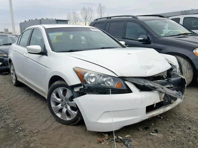 1HGCP26868A813397 - 2008 HONDA ACCORD EXL WHITE photo 1