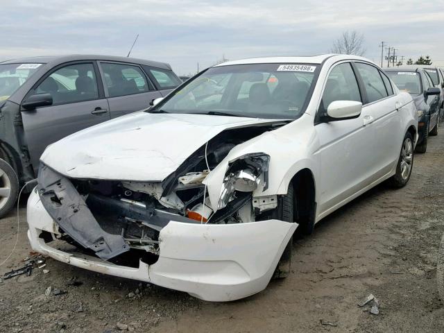 1HGCP26868A813397 - 2008 HONDA ACCORD EXL WHITE photo 2