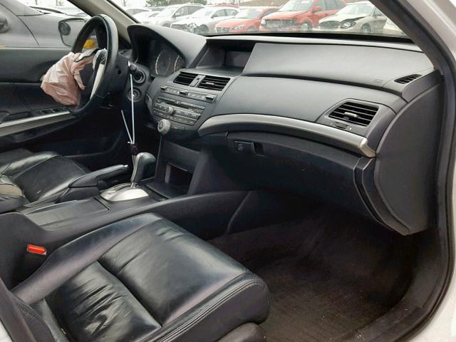 1HGCP26868A813397 - 2008 HONDA ACCORD EXL WHITE photo 5