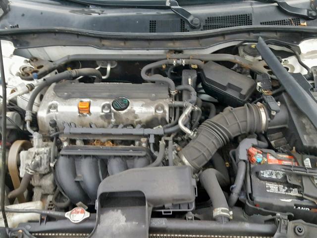 1HGCP26868A813397 - 2008 HONDA ACCORD EXL WHITE photo 7