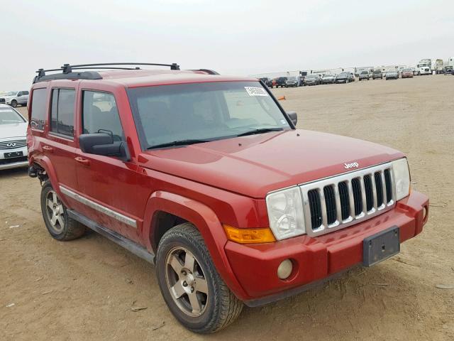 1J4RH4GK0AC159335 - 2010 JEEP COMMANDER RED photo 1