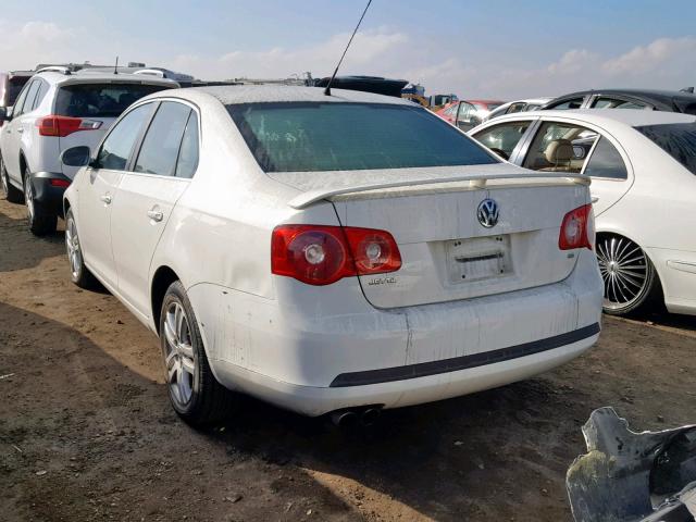 3VWEG71K97M068683 - 2007 VOLKSWAGEN JETTA WOLF WHITE photo 3