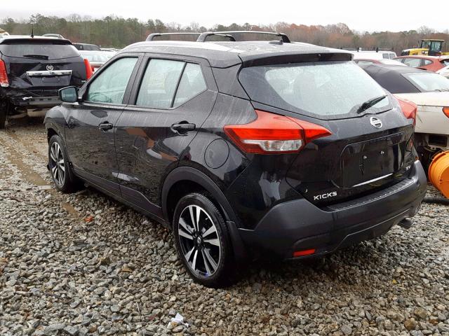 3N1CP5CUXJL508570 - 2018 NISSAN KICKS S BLACK photo 3