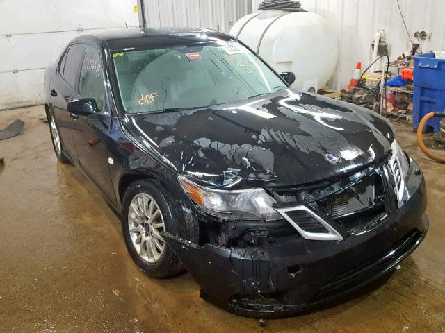 YS3FB49Y381133130 - 2008 SAAB 9-3 2.0T BLACK photo 1